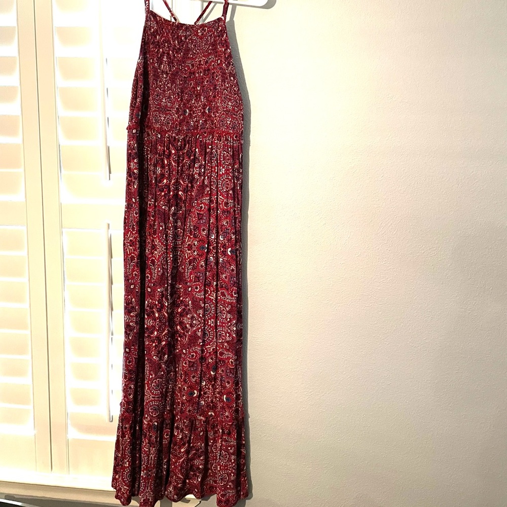 knox rose paisley maxi dress